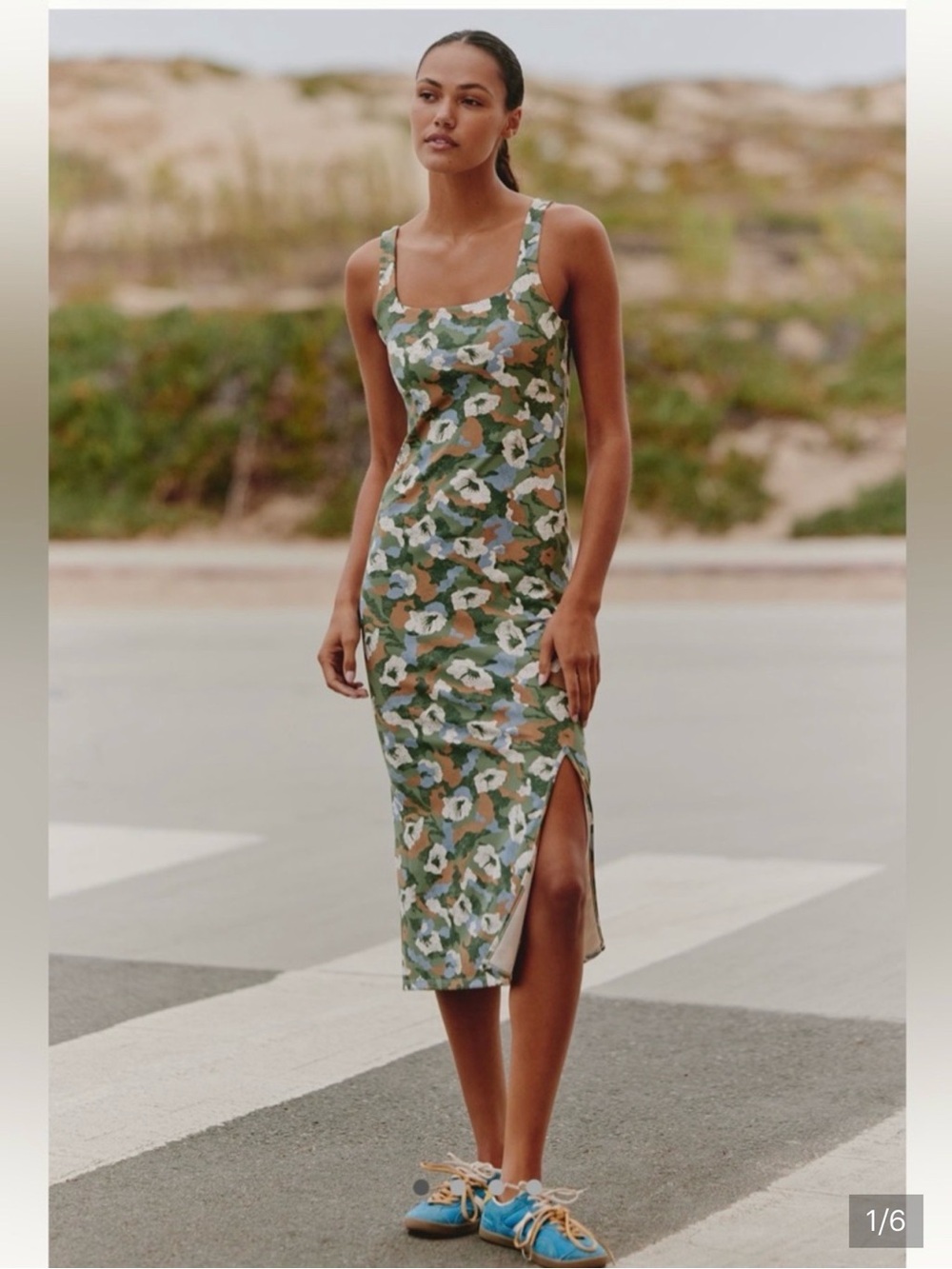 Daily Practice Green Printed Maxi Dress - Anthropologie Women's S NWT’s